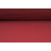 Počesaný výplněk, teplákovina, tmavě červená, látky, metráž  - šíře 2 x 75 cm - TUNEL